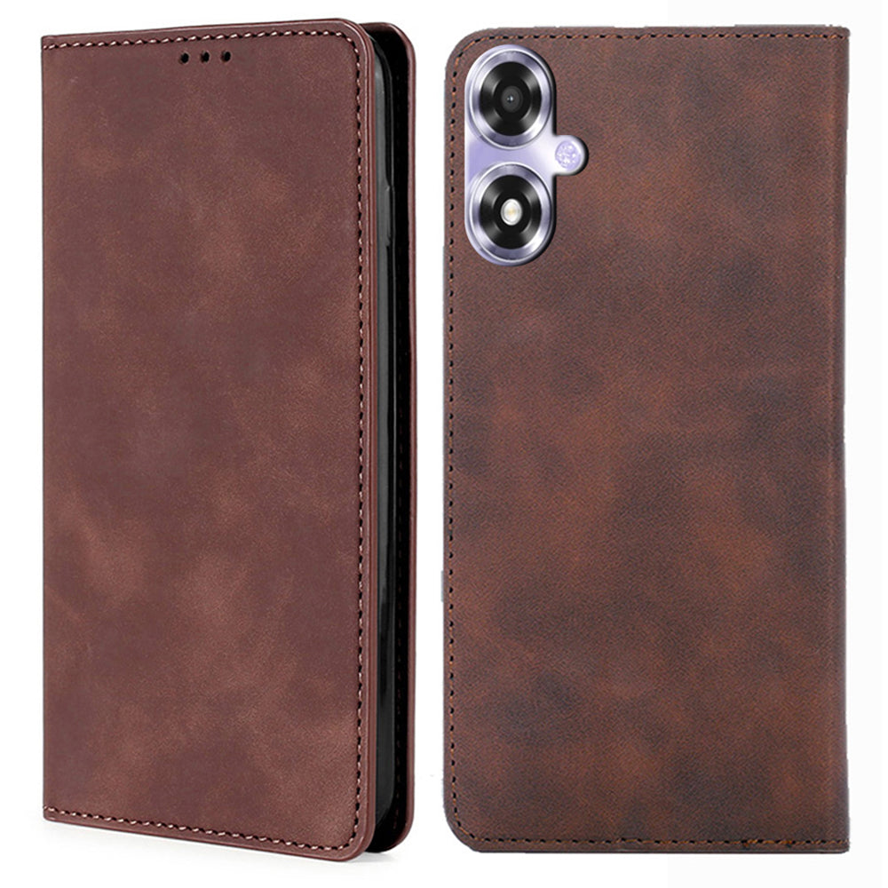 For Oppo A2x 5G / A2m 5G Card Slots Phone Case PU Leather Stand Mobile Phone Cover - Blue For Oppo A2x 5G / A2m 5G Card Slots Phone Case PU Leather Stand Mobile Phone Cover - Blue